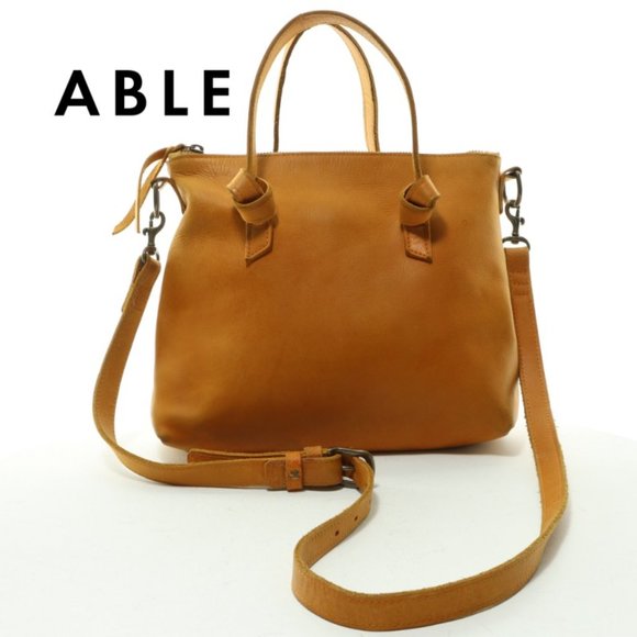 Able Bags Able Rachel Crossbody Leather Bag Poshmark